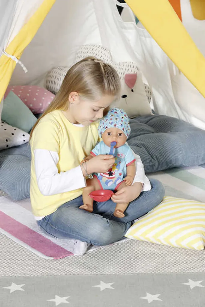 Poupon BABY born Magic Garçon 43 cm : le compagnon pour rassurer l'enfant - 14