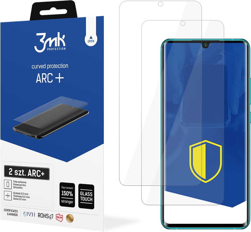 3mk Display Schutzfolie ARC+ für Xiaomi Redmi Note 10 Pro 0,17mm Self-Heal (2 Stück)