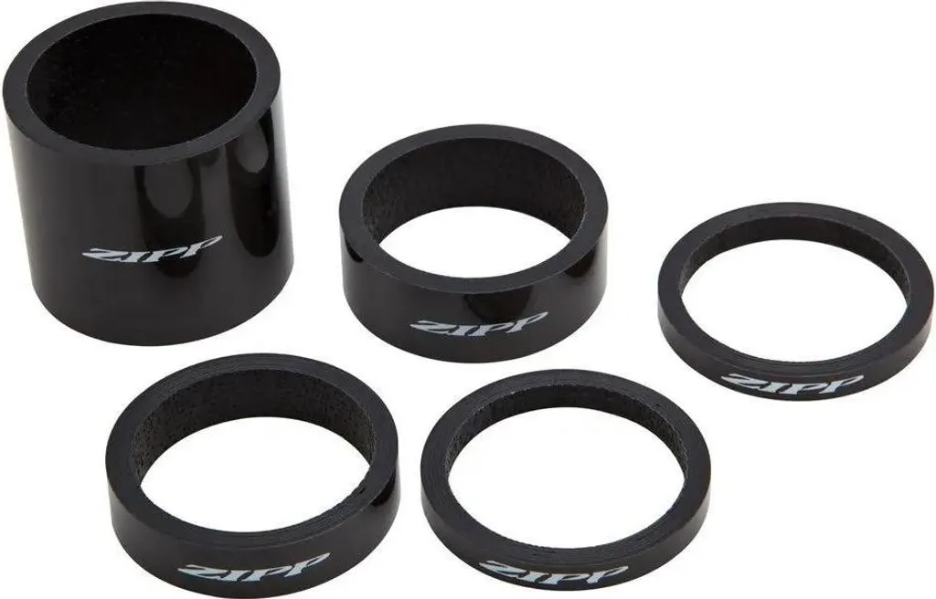 Jeu de direction Zipp Spacer Noir One Size pour Pivot de Fourche Vélo