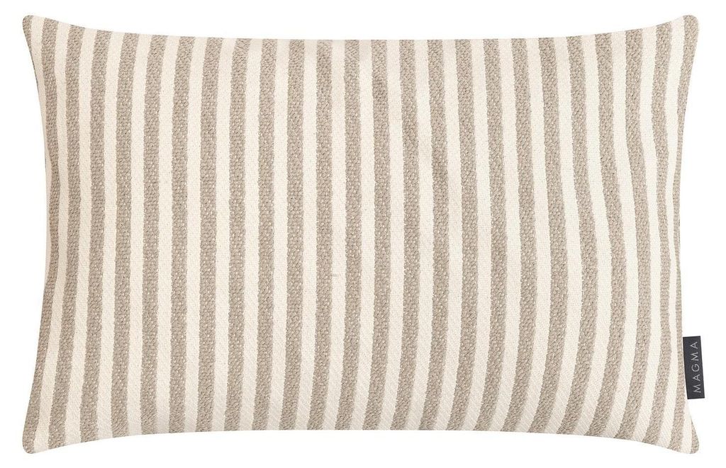 Outdoor Kissenhülle - 40 x 60 cm - Creme - Weiß - Polypropylen - wasserabweisend