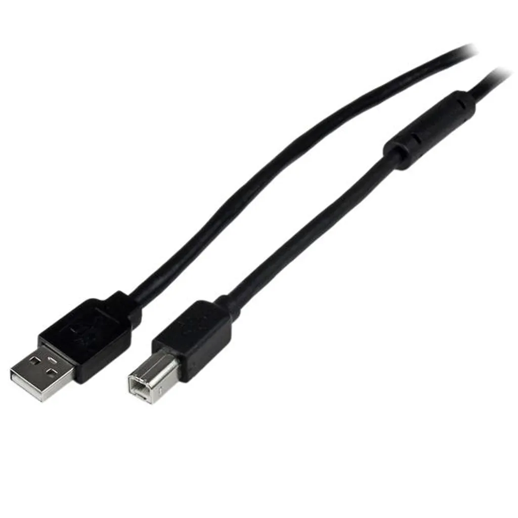 Câble d'imprimante USB 2.0 actif de 20 mètres type A vers B mâle