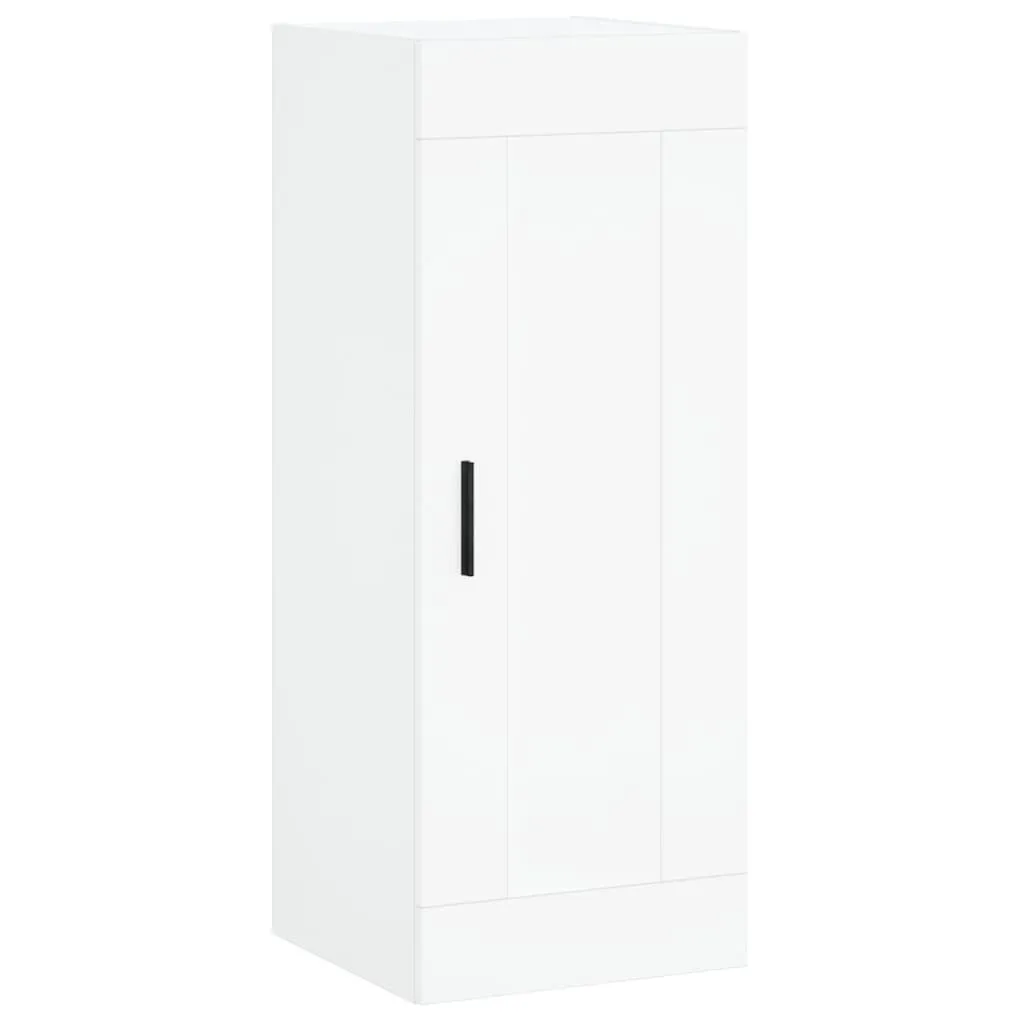 SYFAX™ Armadietto Bianco Legno 34,5x34x90 cm | Mobile a Muro Robusto