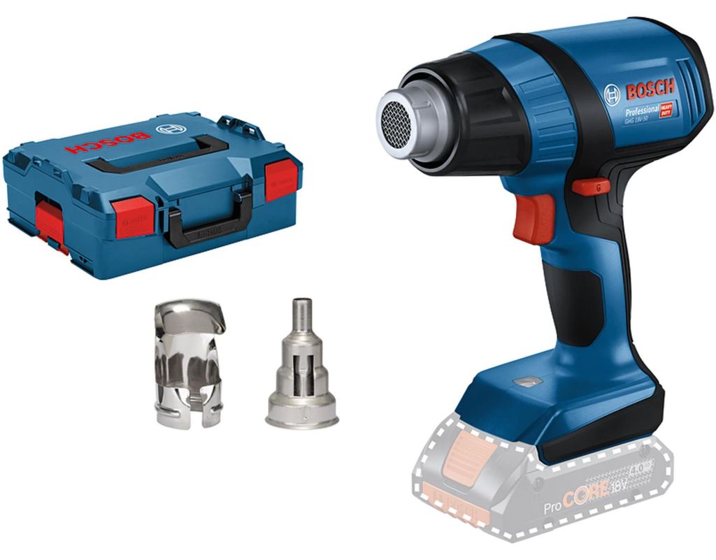 Décapeur thermique 18V BOSCH GHG 18V-50 L-Boxx buse de Image du produit 