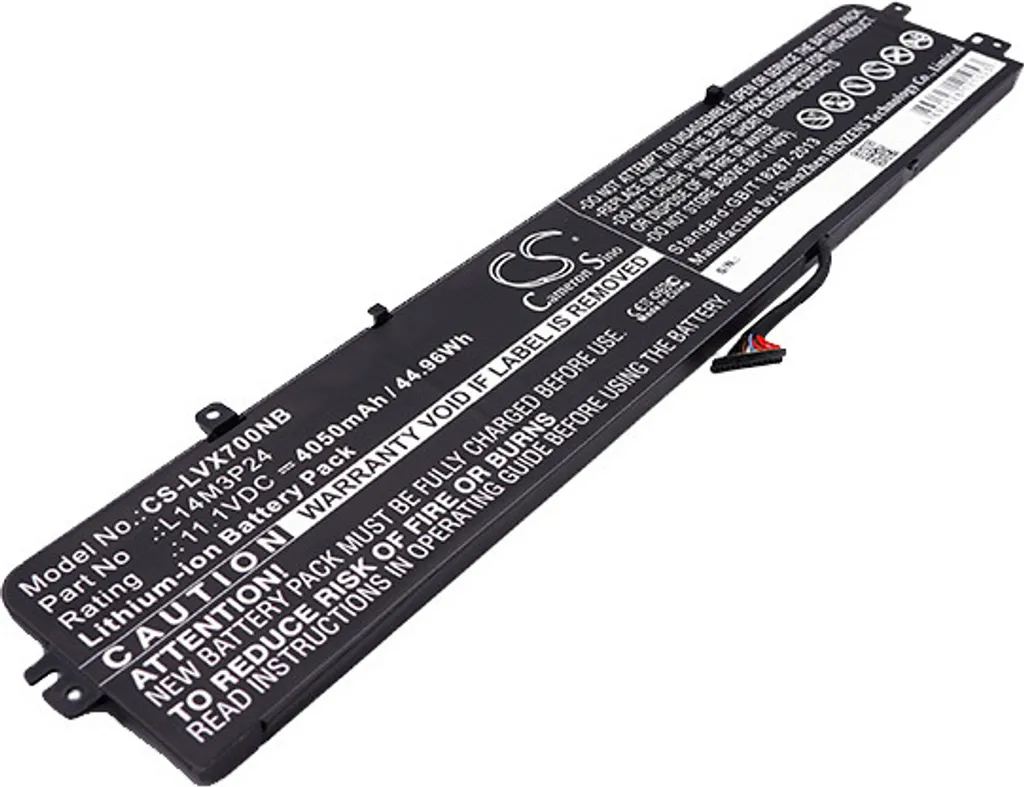 TECHTEK Batteria notebook compatibile con [Lenovo] Ideapad 700, IdeaPad 700-15, IdeaPad 700-15ISK, IdeaPad 700-15ISK-80RU008PMH, Ideapad 700-15ISK-80