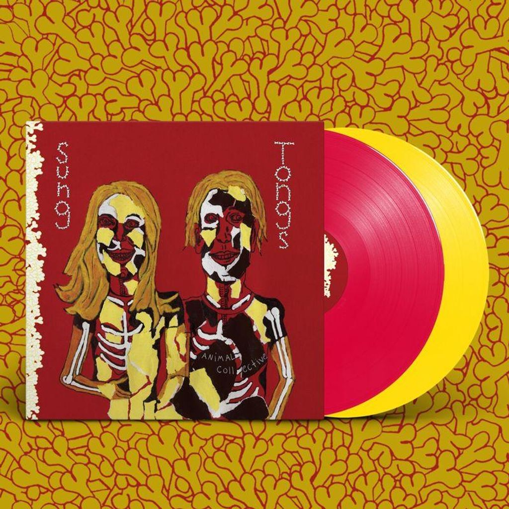 Animal Collective: Animal Collective: Sung Tongs (20th Anniversary Edition) (Canary Yellow & Ruby Red Vinyl) - - (LP / S)