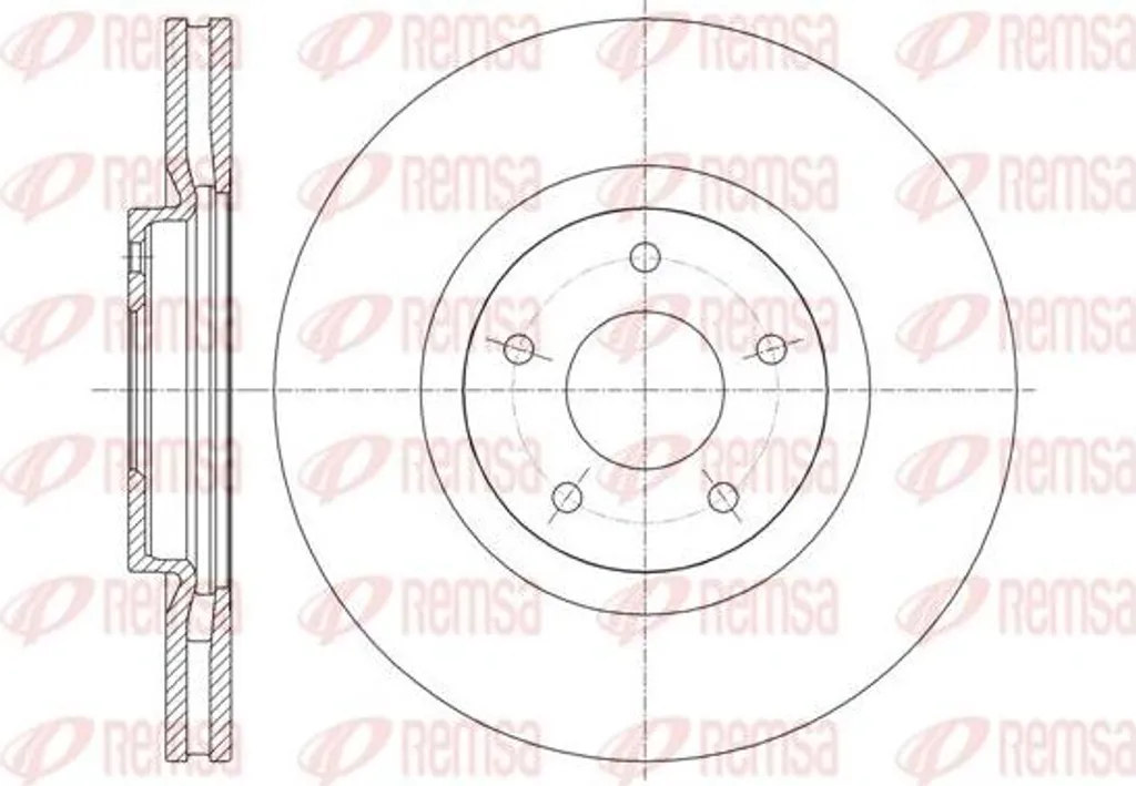 Disque de frein ventilé anticorrosion pour SUV Qashqai Juke
