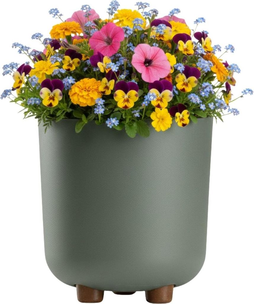 HowHomely | Bac à plantes avec pieds - Pot de fleurs - 21 x Image du produit 