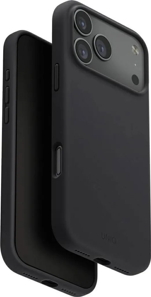 Custodia Professionale iPhone 17 Pro: Uniq Lino MagClick Grigio