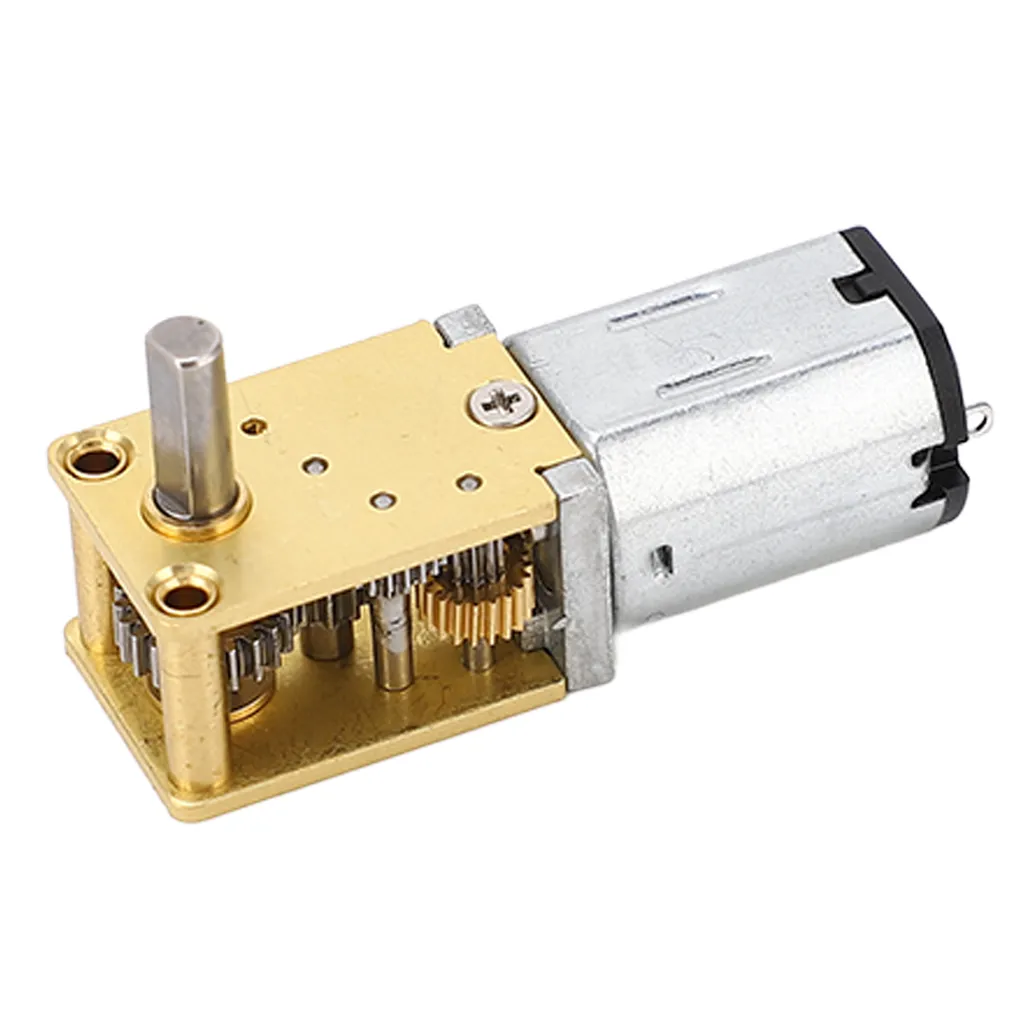 Motore a vite senza fine di Turbo, micro motore a vite senza fine di Turbo, motore a vite senza fine di CC, motore a vite senza fine spazzolato, mini motore a ingranaggi 3V, motore a ingranaggi di riduzione - 5
