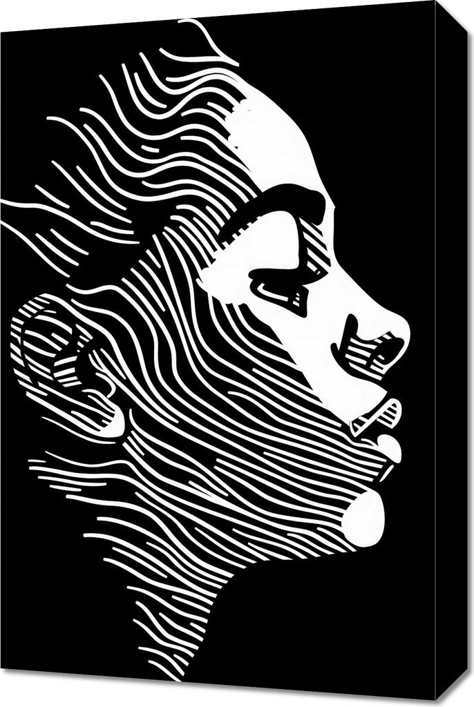 Bild 40x60cm Linien der Ausdruckskraft
