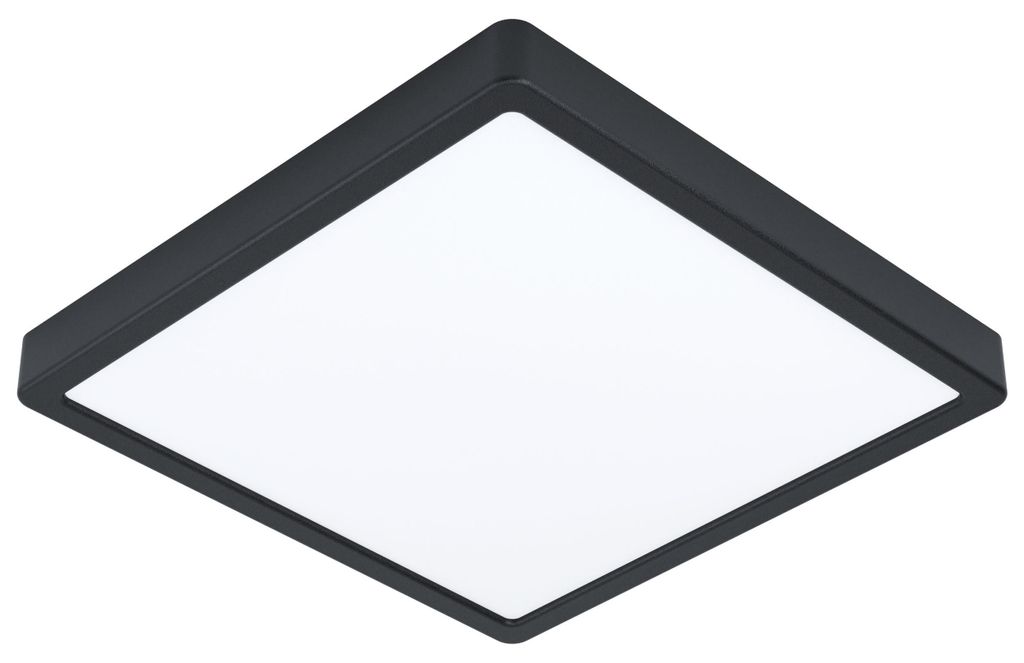 Eglo LED plafoniera a pannello Fueva 5 Black 29x29cm 20,5W Immagine del prodotto 