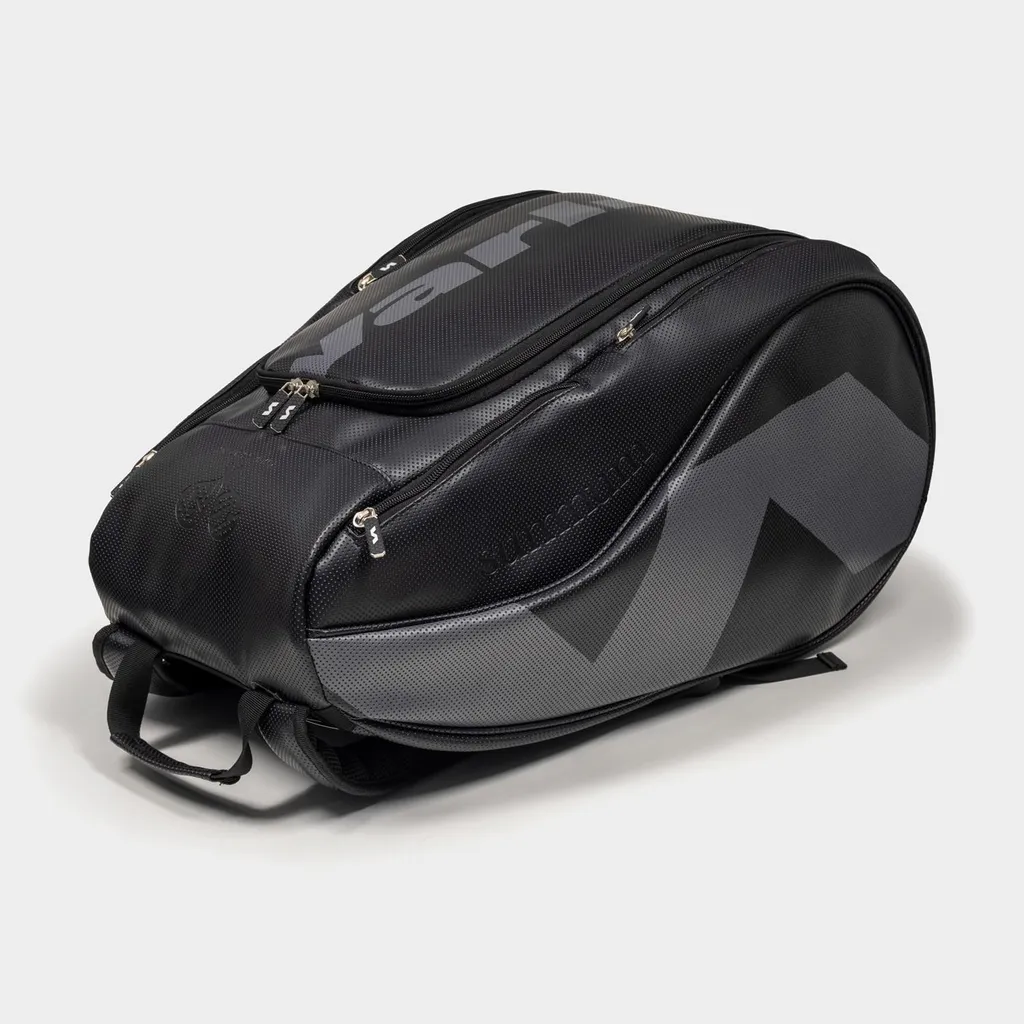 Sac de Padel Varlion Ambassador Noir - Finition Cuir et Protection Thermique