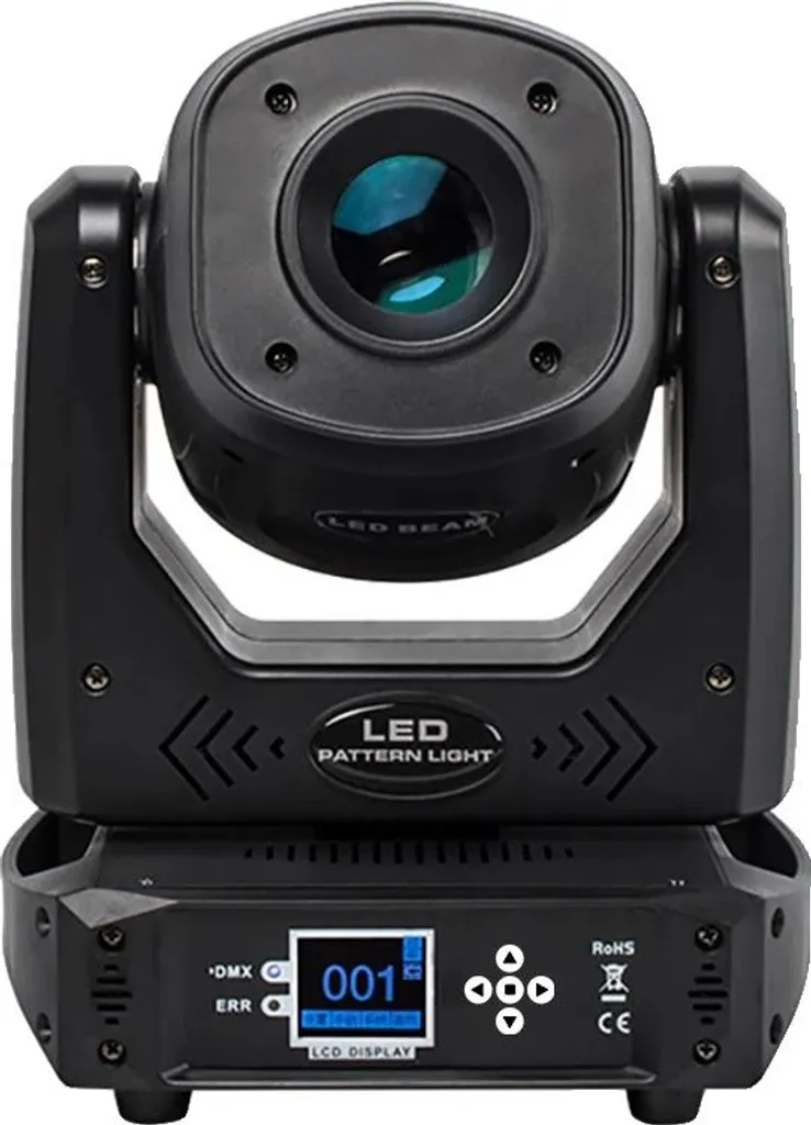 Lyre Spot LED 100W Projecteur de Scène avec Prisme 6 et Rayonnement Large