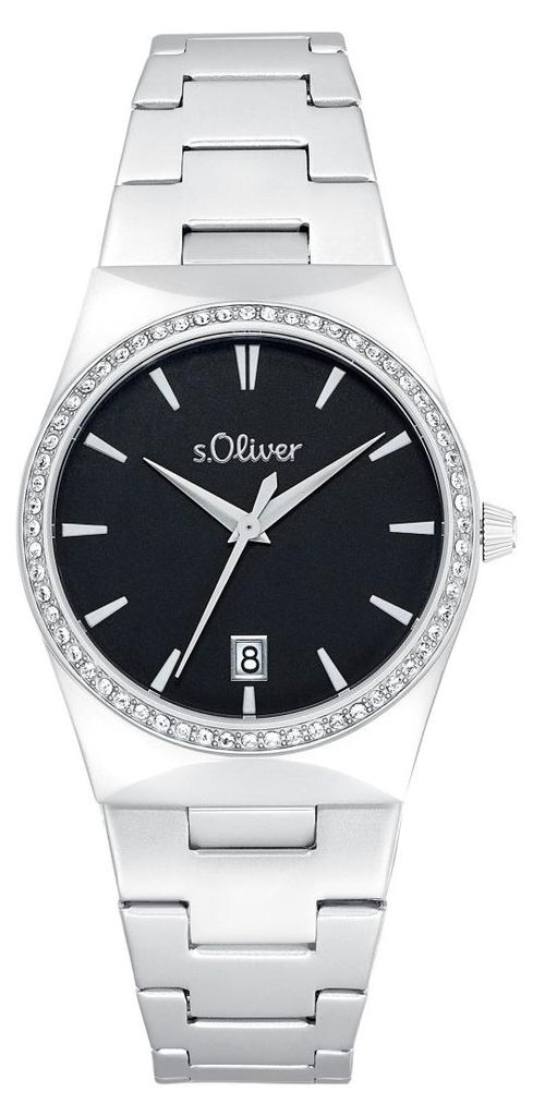 s.Oliver Damen Uhr Armbanduhr Edelstahl Silber 2034591 Produktbild 