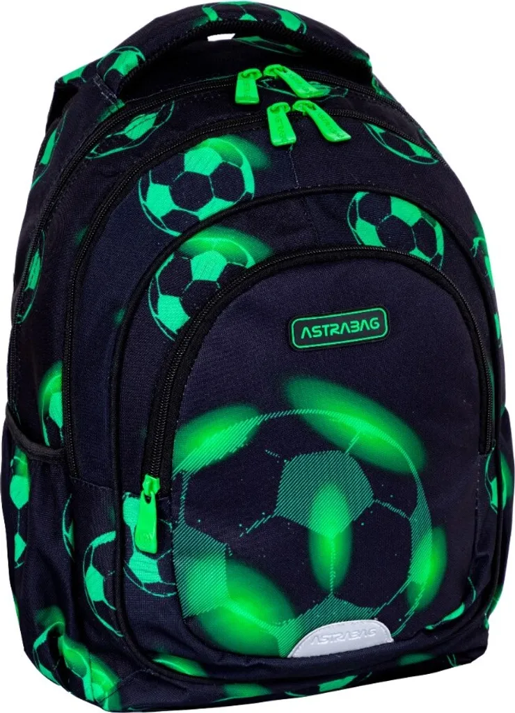 Zaino Scuola Calcio Astra AB330 | Resistente e Pratico 3 Scomparti - 4