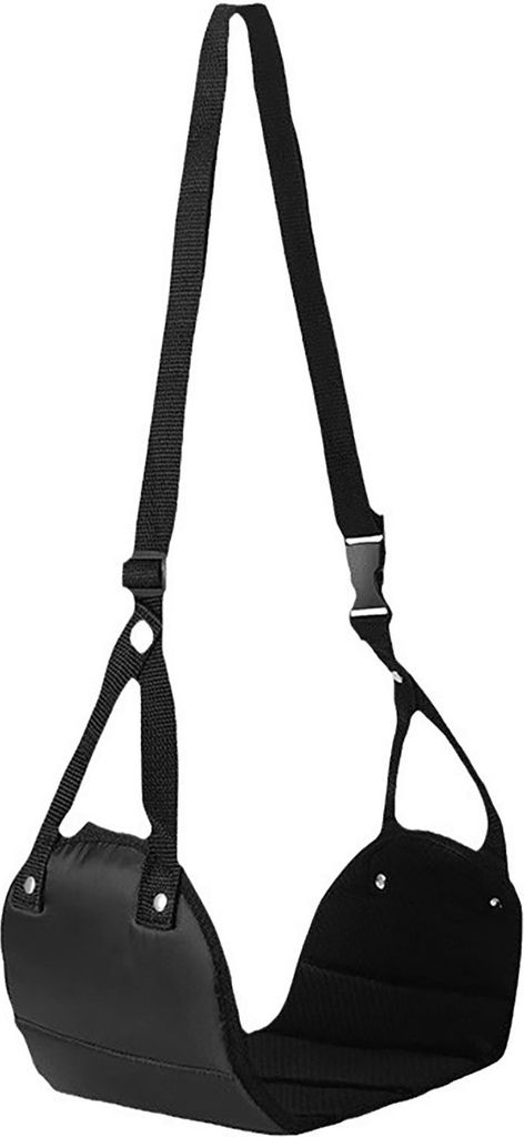 Flugzeug-Fußhängematte, Länge verstellbar, leicht, tragbar, Fußstütze, Büro, unter dem Schreibtisch, Füße entspannen, Kleiderbügel, Hänge...