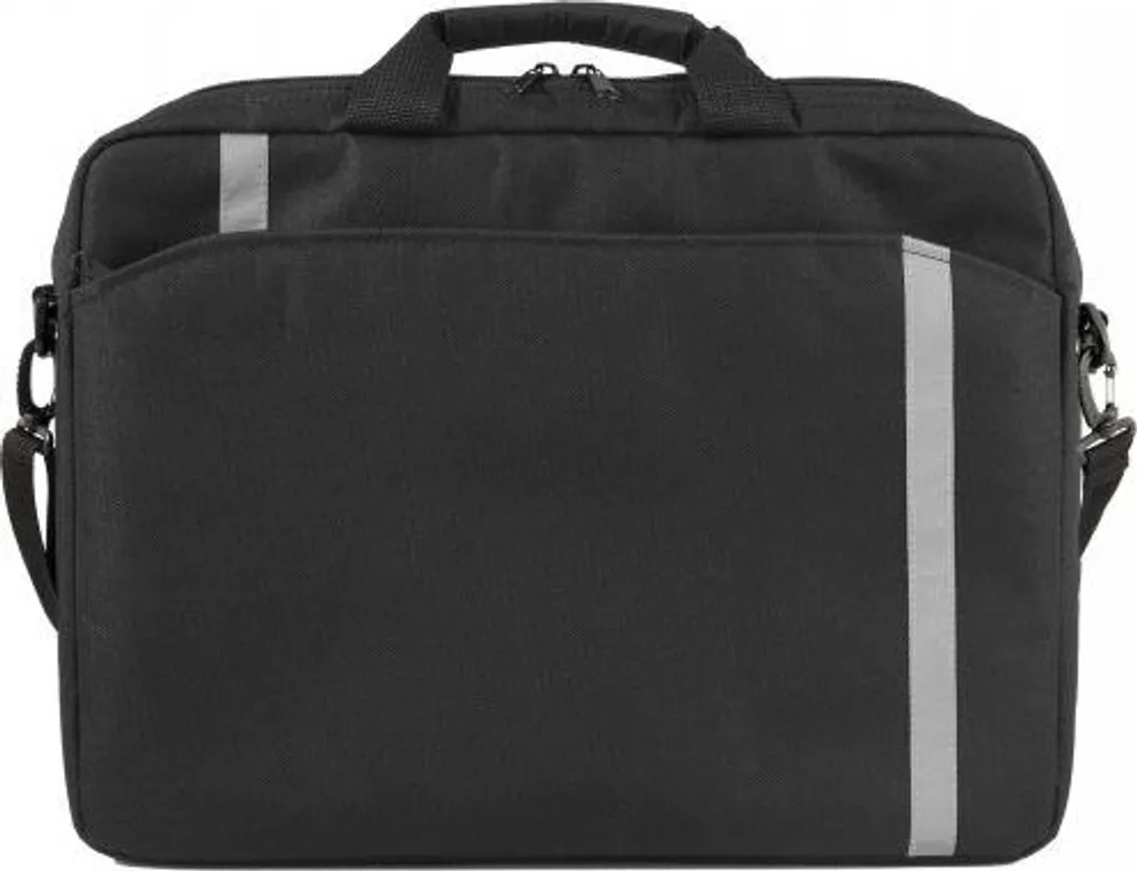 Borsa Defender Shiny Black 16": Eleganza Professionale e Sicurezza PC
