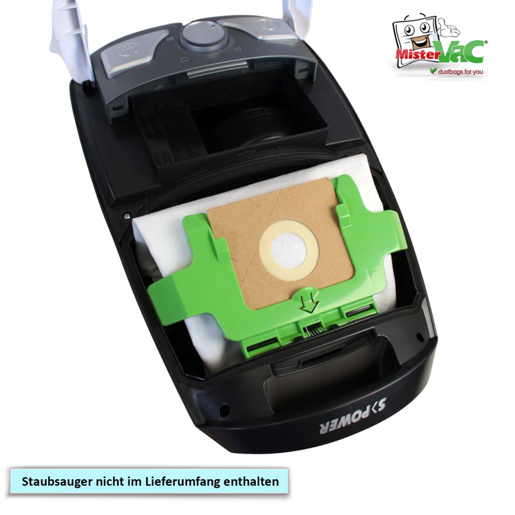 MisterVac Staubsaugerbeutel für Severin Aldi 826786 S Power