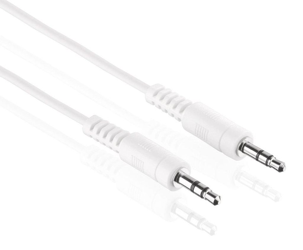HDSUPPLY, cavo audio da 3,5 mm, maschio-maschio, lunghezza Immagine del prodotto 