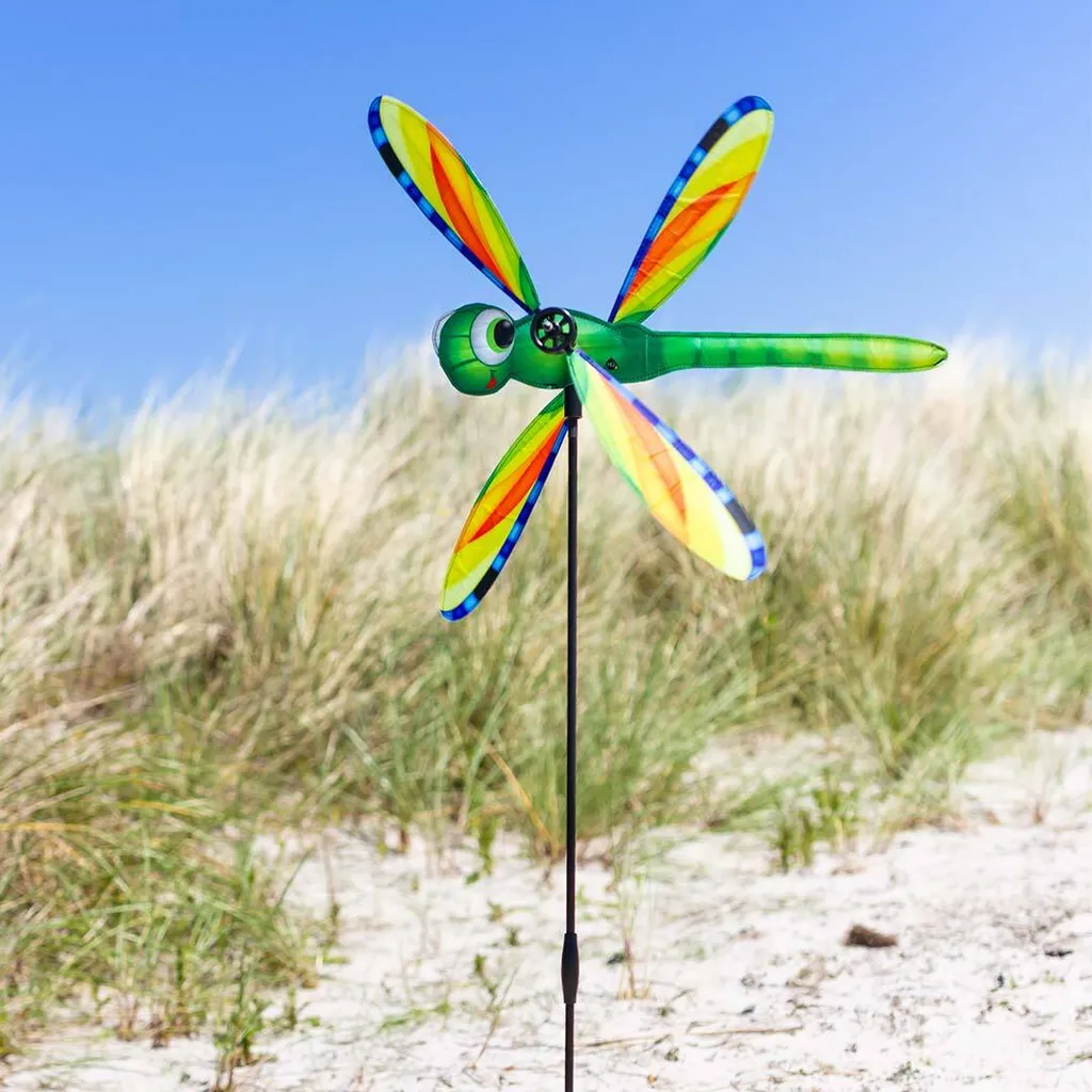 Mobile Vent Libellule Paddle Spinner - Sculpture de Jardin Animée - 2