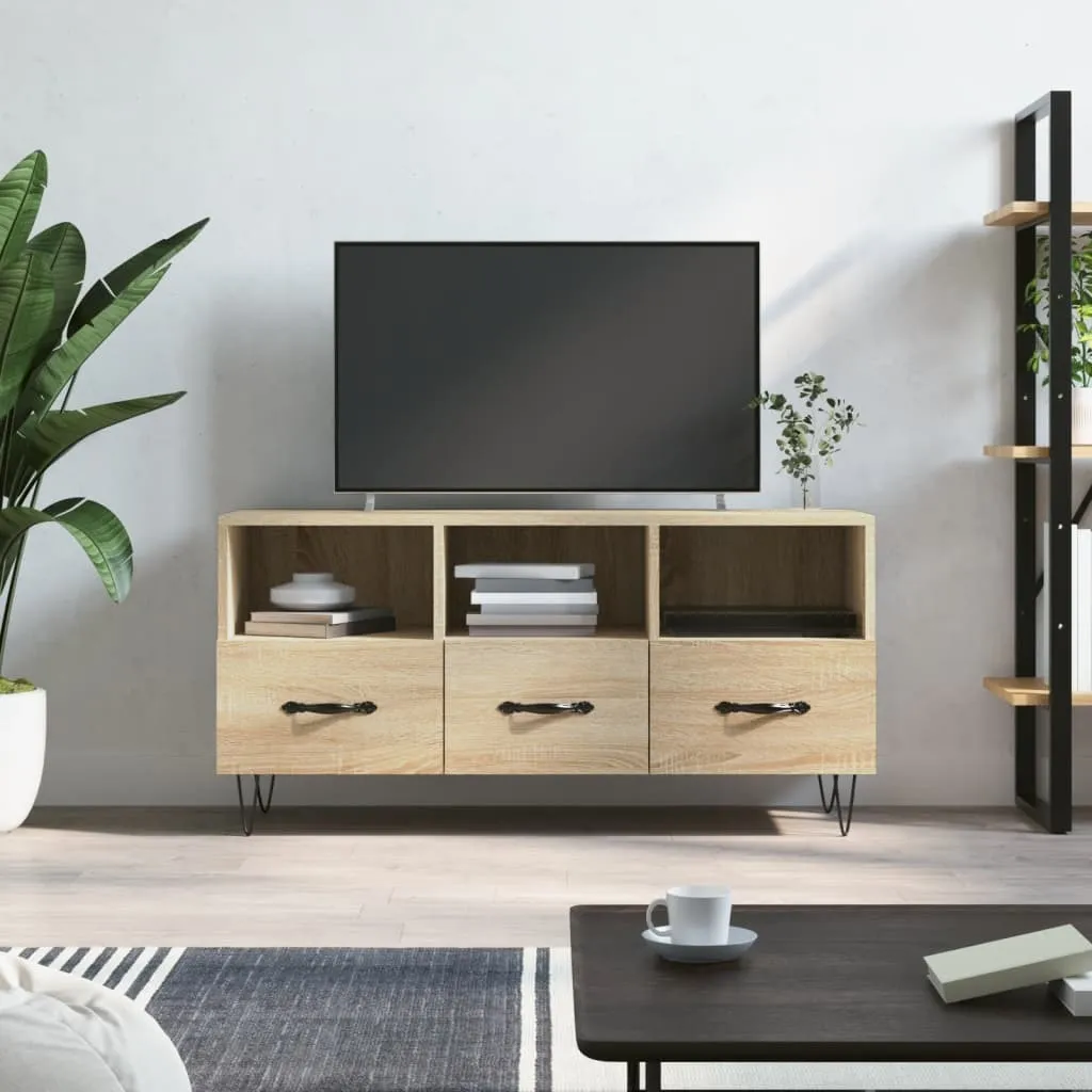 Porta TV Maison Exclusive Rovere Sonoma 102cm - Miglior Prezzo Online