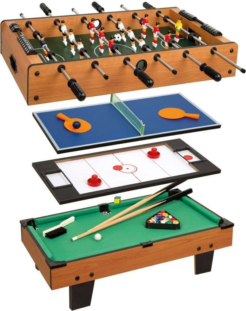Multispiel-Tisch Colorbaby 4 in 1 81 x 27 x 43 cm Produktbild 