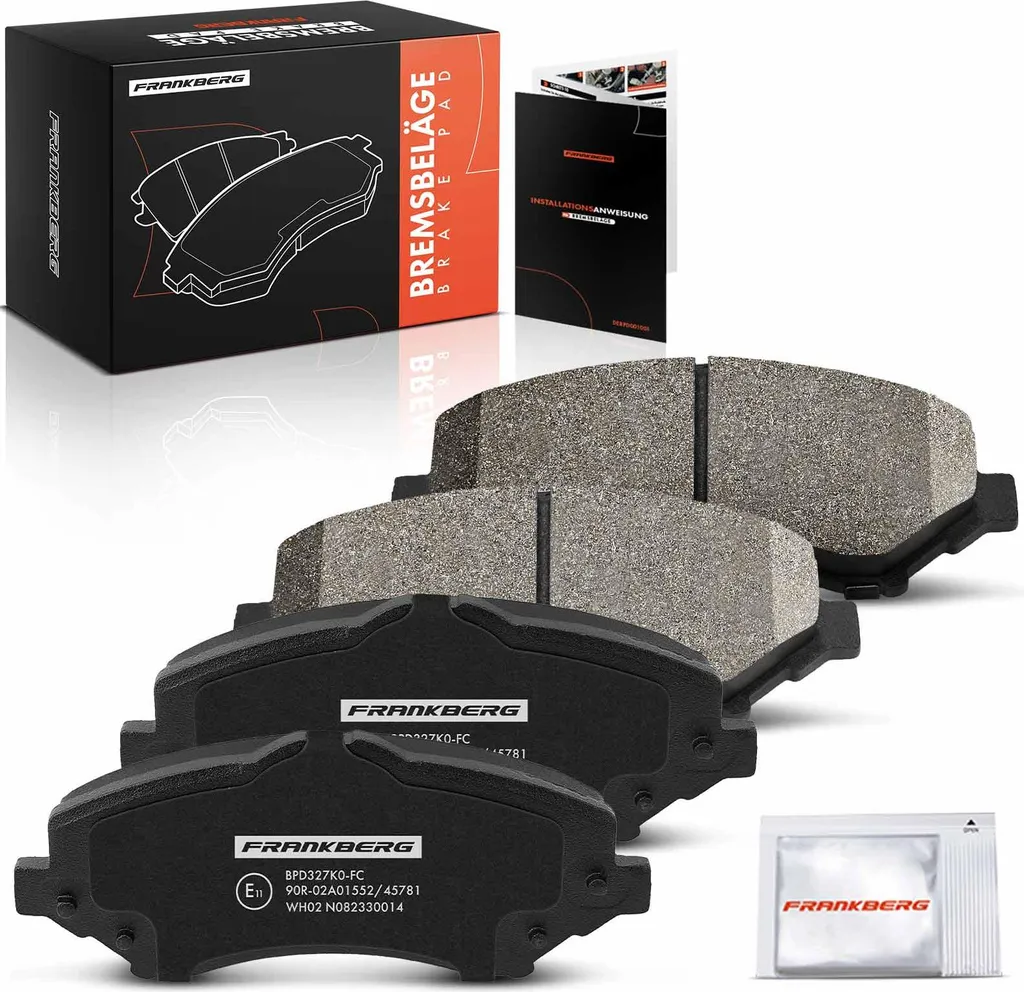 Anti-bruit plaquettes de frein avant pour Chrysler et Dodge Nitro lot 4x