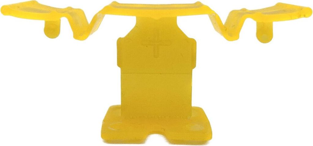 1000 Stück Klick-Fliesen-Nivelliersystem 1,5 mm gelb Fliesenstärke 9-12 mm