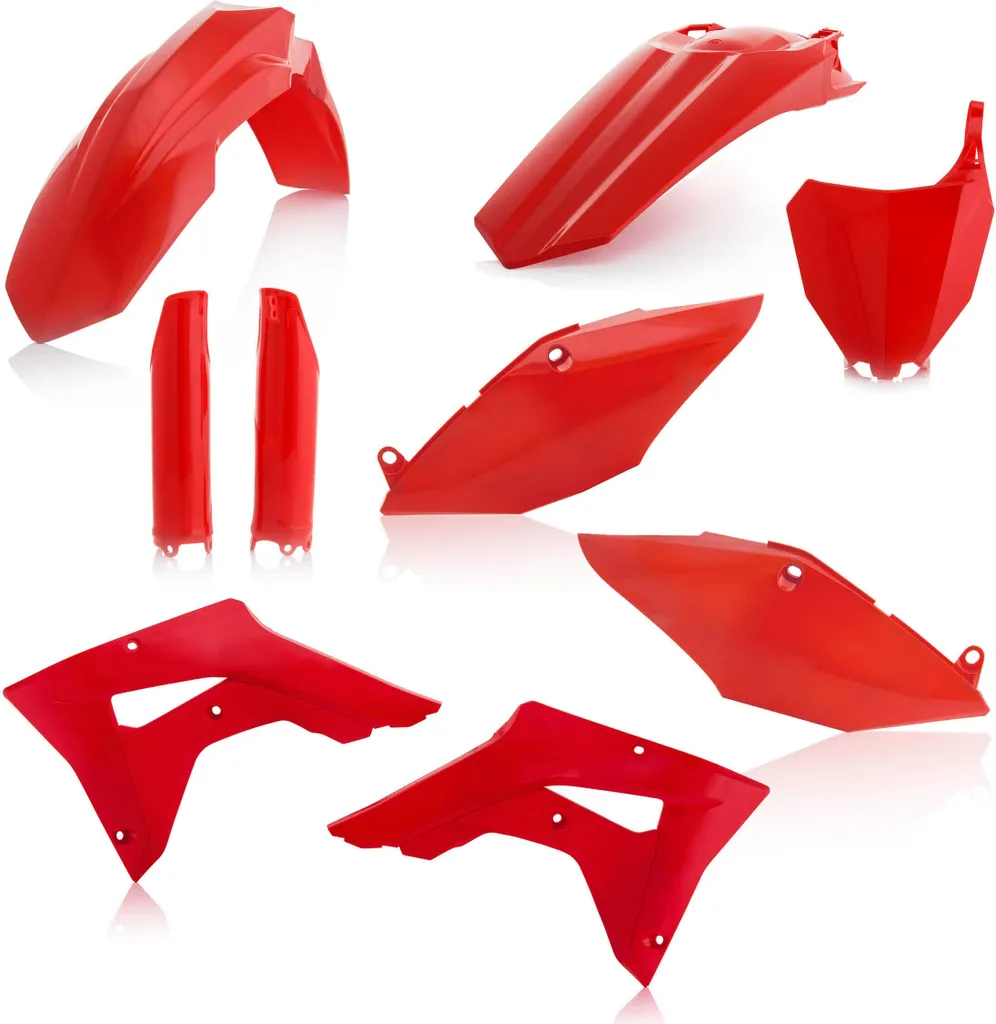 Kit plastiques HONDA CRF 450 RX rouge complet 9 pièces par Acerbis