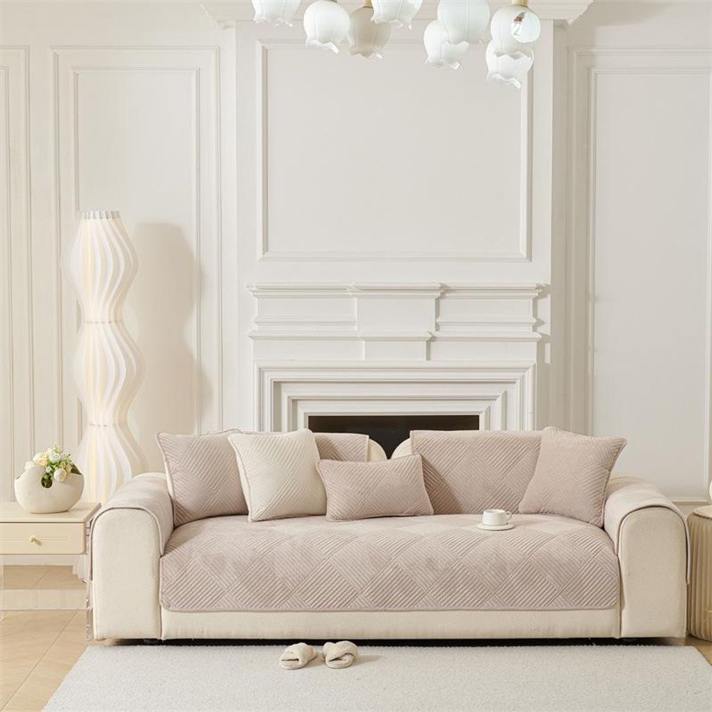Rutschfeste verdickte Sofabezug,90x210cm Couchbezug,4 Produktbild 