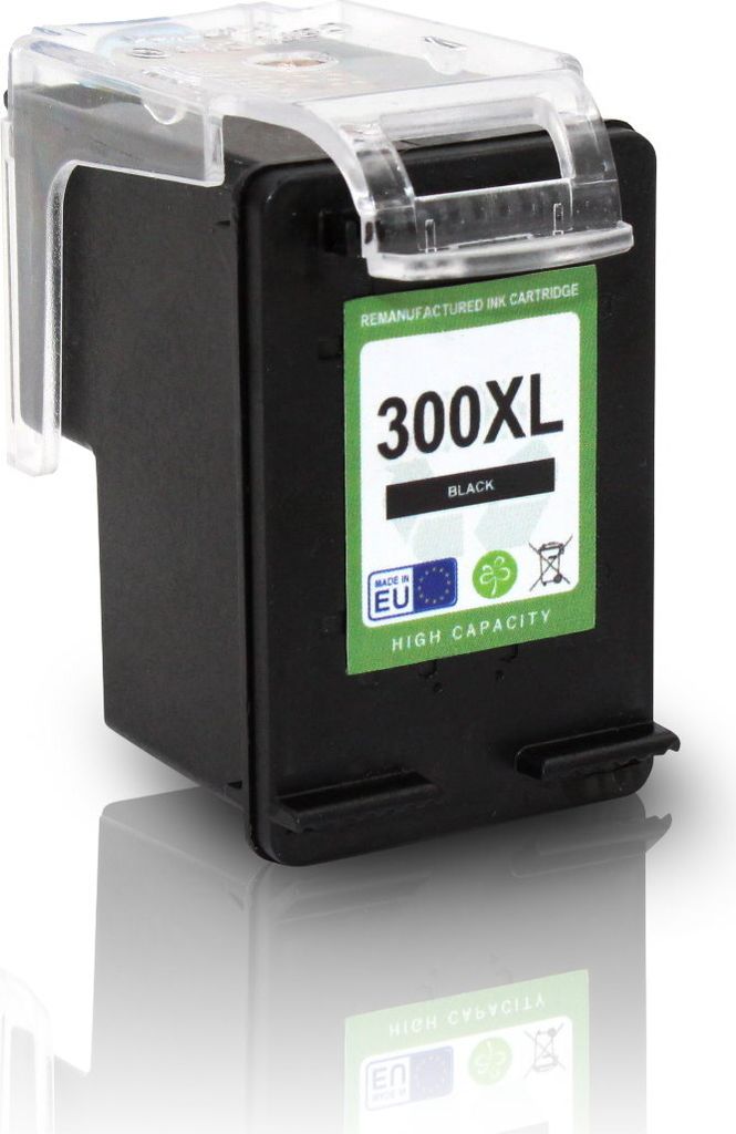 Kompatibel zu HP 300 XL / CC641EE Tinte Black mit Füllstandsanzeige