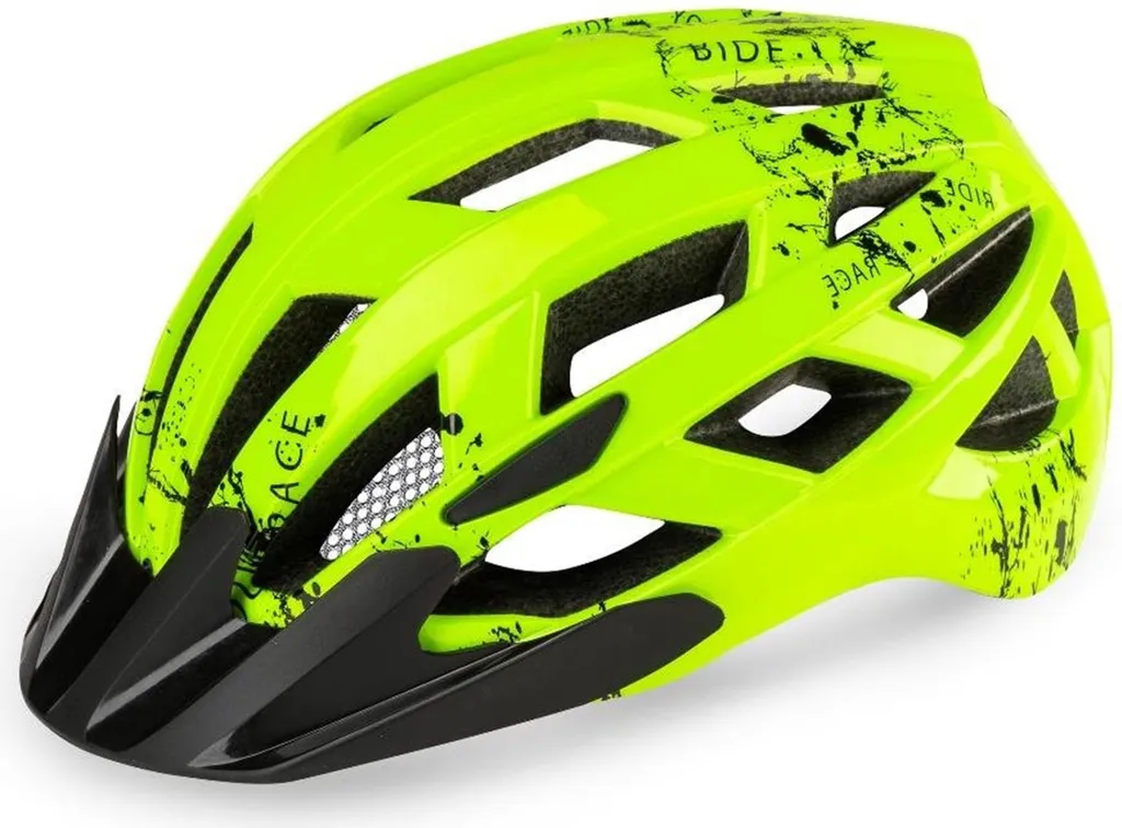 Casque de Protection R2 Lumen Junior S Jaune pour Trajet École et Sport