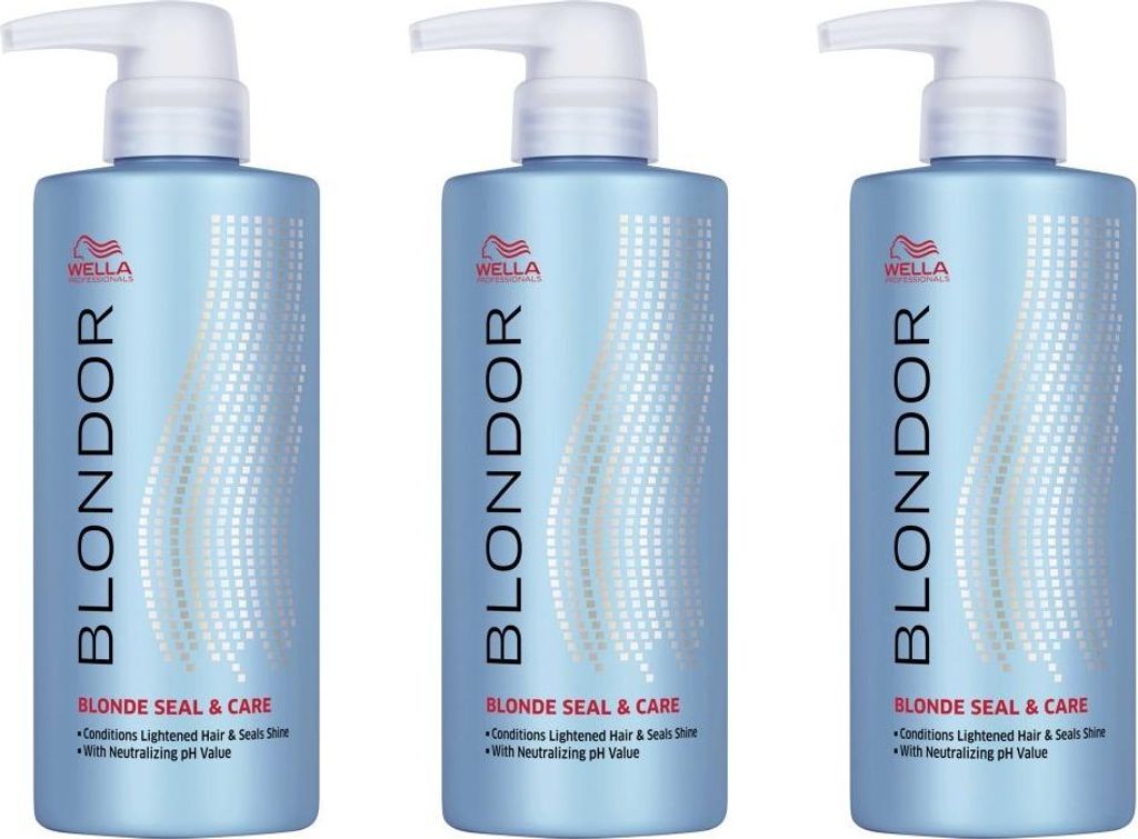 Blondor Blonde Seal + Care 3x500 ml