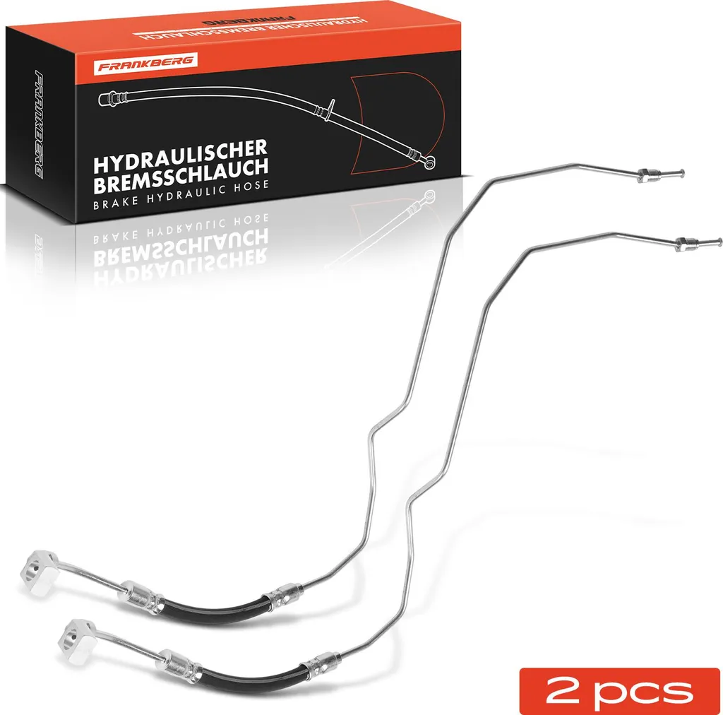 2 Flexibles de Frein Arrière Frankberg pour Audi A3 8L1 et VW Bora 1J2