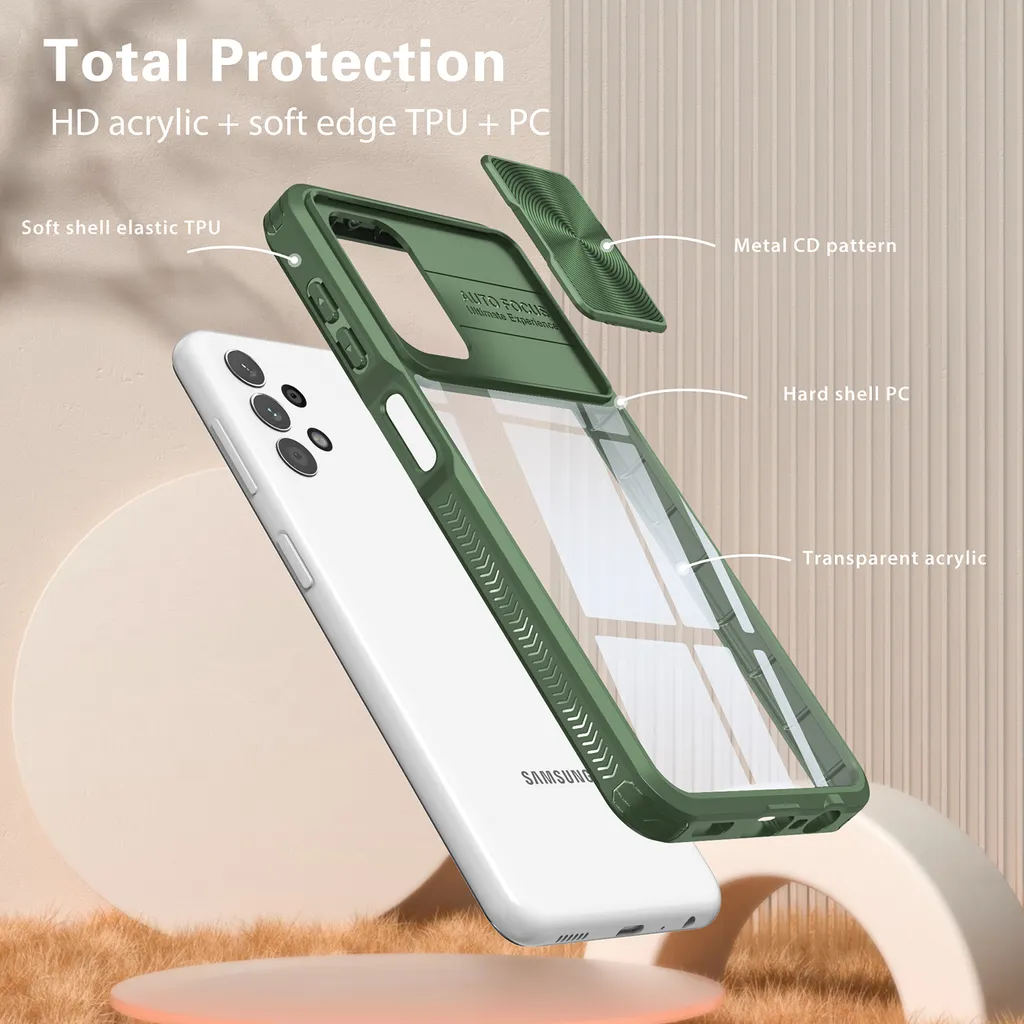 Custodia Per Blackview A52 + Pellicola Vetro Temperato – Cover Trasparente Morbida TPU Antiurto – Kit Protezione Completo CXH15