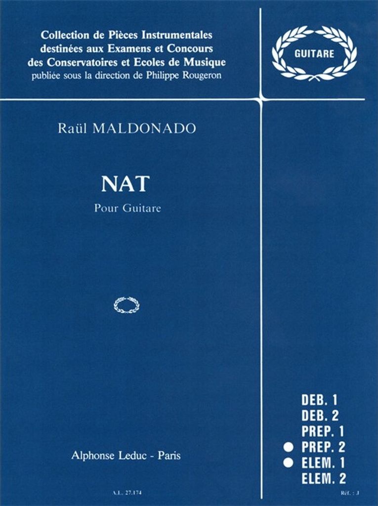 Maldonado Nat Guitare (Collection Rougeron)