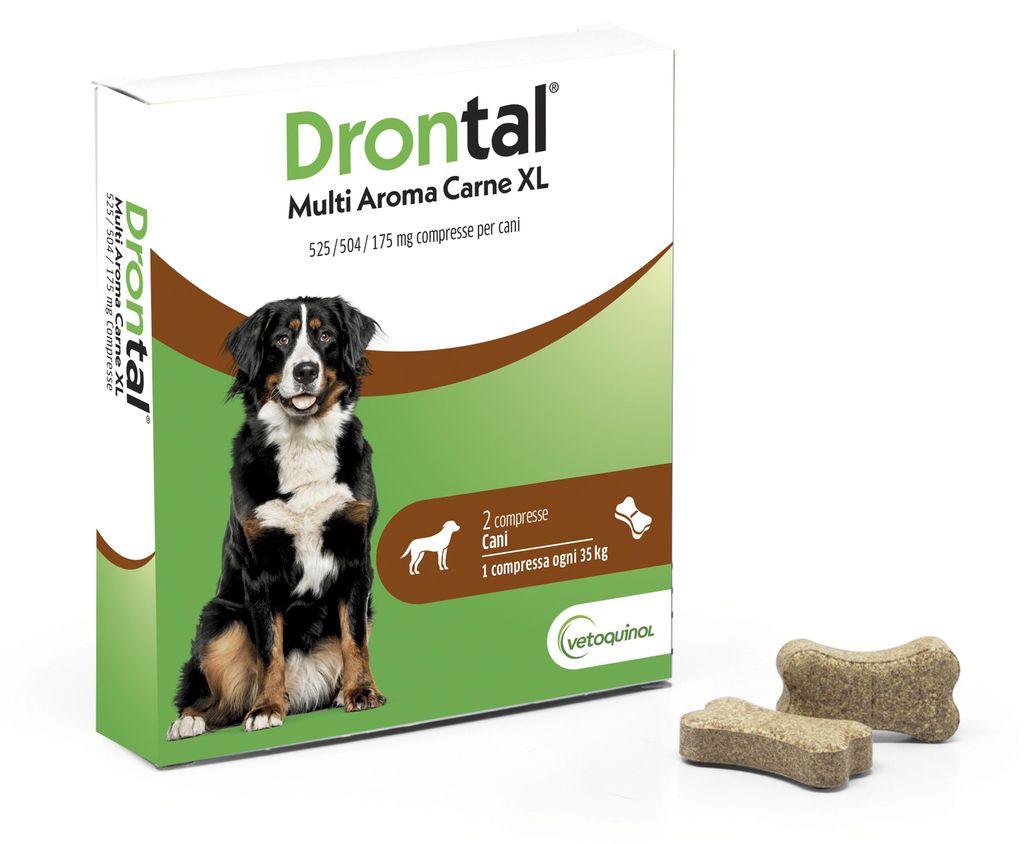 DRONTAL MULTI AR CARNE XL, 2 Tabletten Produktbild 