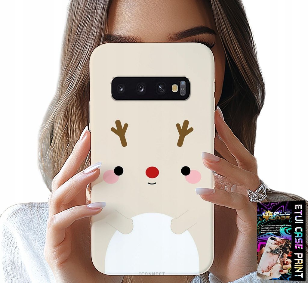 Hülle Für Samsung Galaxy S10 - Rentier, Rentier, Weihnachtsdesigns