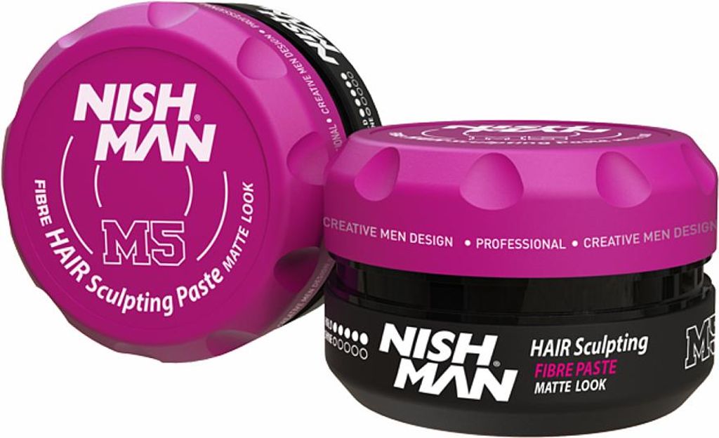 Nishman | Pasta per capelli M5 - 100 ml - Texture opaca - Immagine del prodotto 