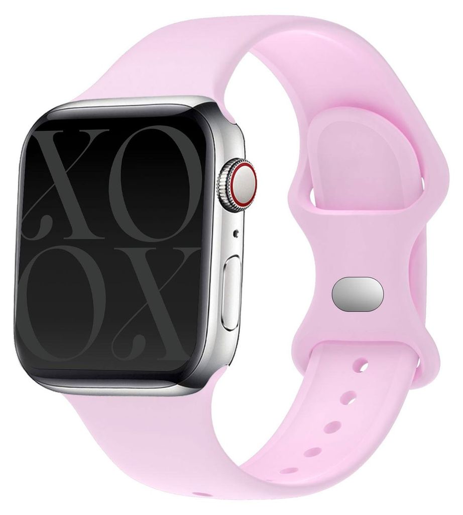 Apple Watch Silikonarmband (Rosa) Produktbild 