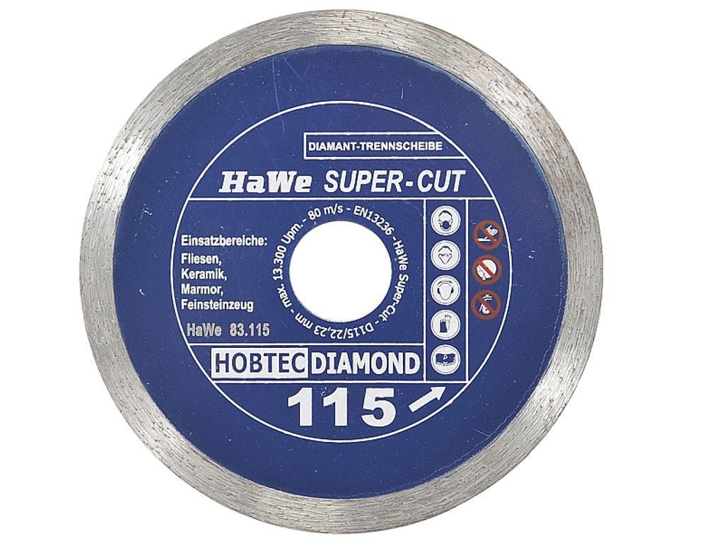 HaWe 83.230 Diamanttrennscheibe Super Cut 230 x 22,2 mm