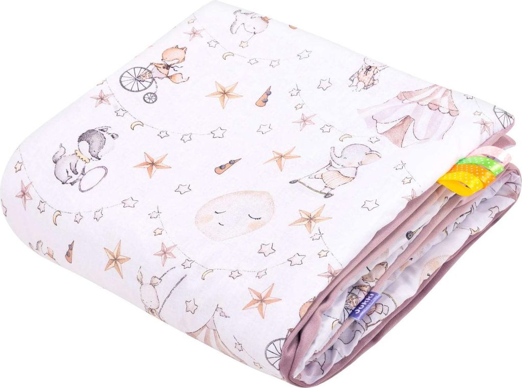 Candy Circus & Heather Soft Velvet Babydecke 75x100cm Produktbild 