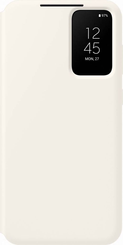 Samsung Smart View Wallet Case Galaxy S23 Plus Cream Produktbild 
