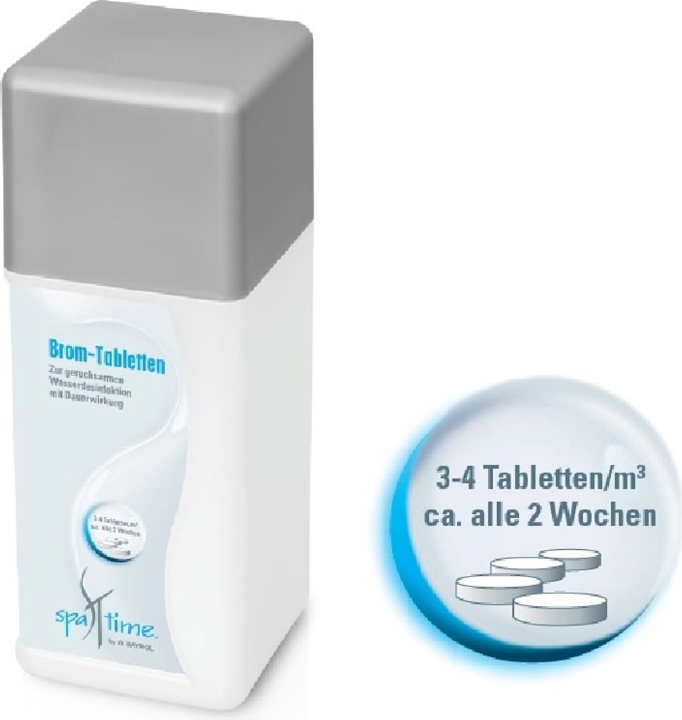 Bayrol SpaTime 20 g Brom Tabletten 0,8 kg Desinfektion Obrázek produktu 4