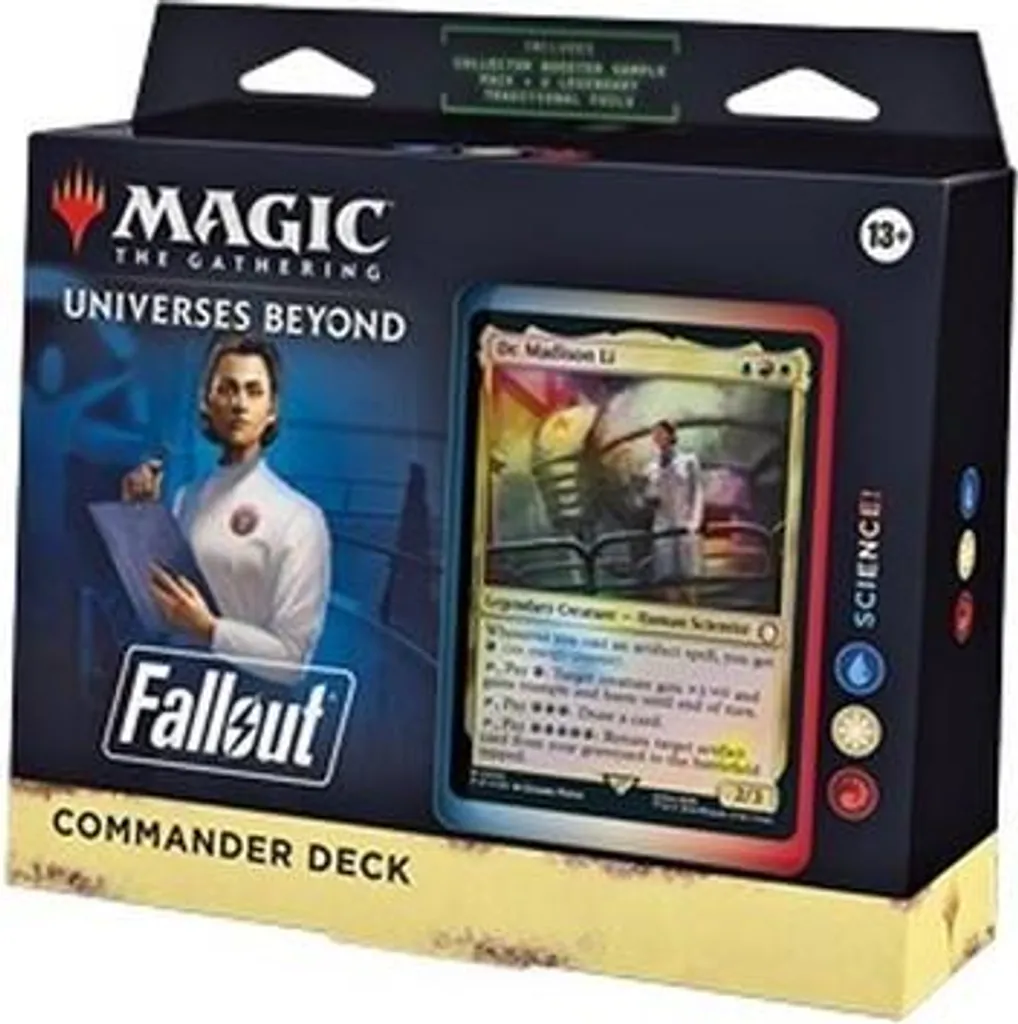 Magic Fallout Science! Commander Deck - Pour Jouer entre Amis en Soirée