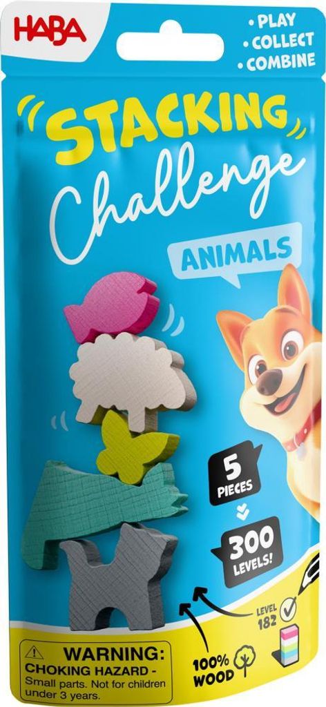 Haba Geschicklichkeitsspiel Stacking Challenge Animals 2013867001