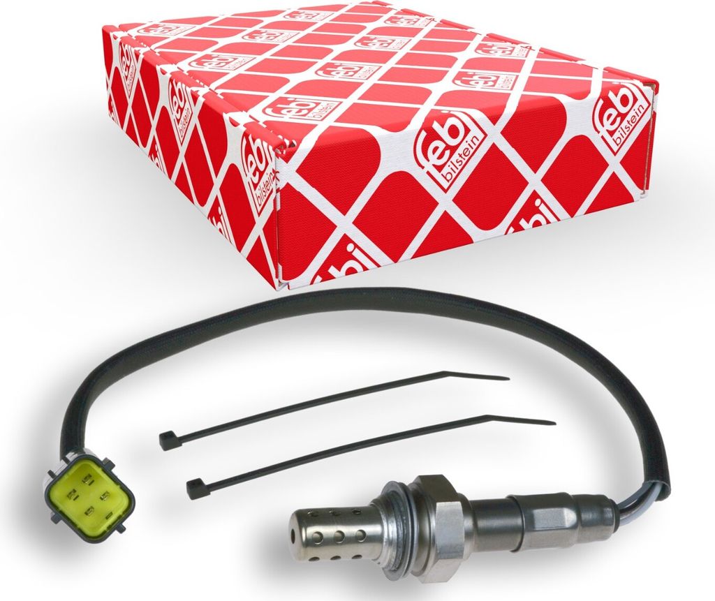 FEBI BILSTEIN Lambdasonde für CHEVROLET CRUZE (J300) an Abgaskrümmer Beheizt 390mm 107587