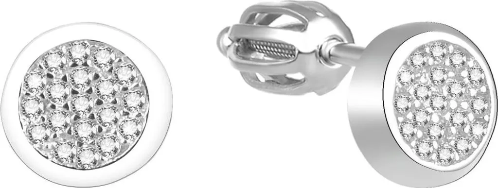 Orecchini Punto Luce AGUP1537S Argento e Zirconi | Shine Bright