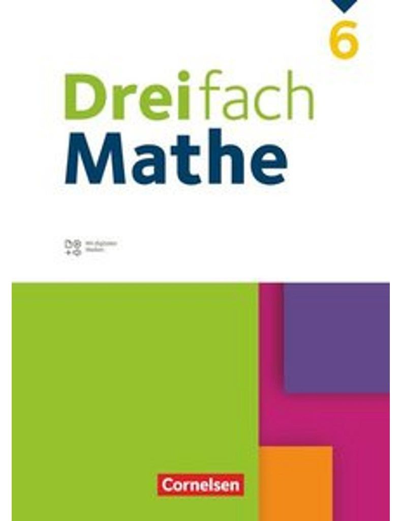 Dreifach Mathe 6. Schuljahr - Schülerbuch Produktbild 