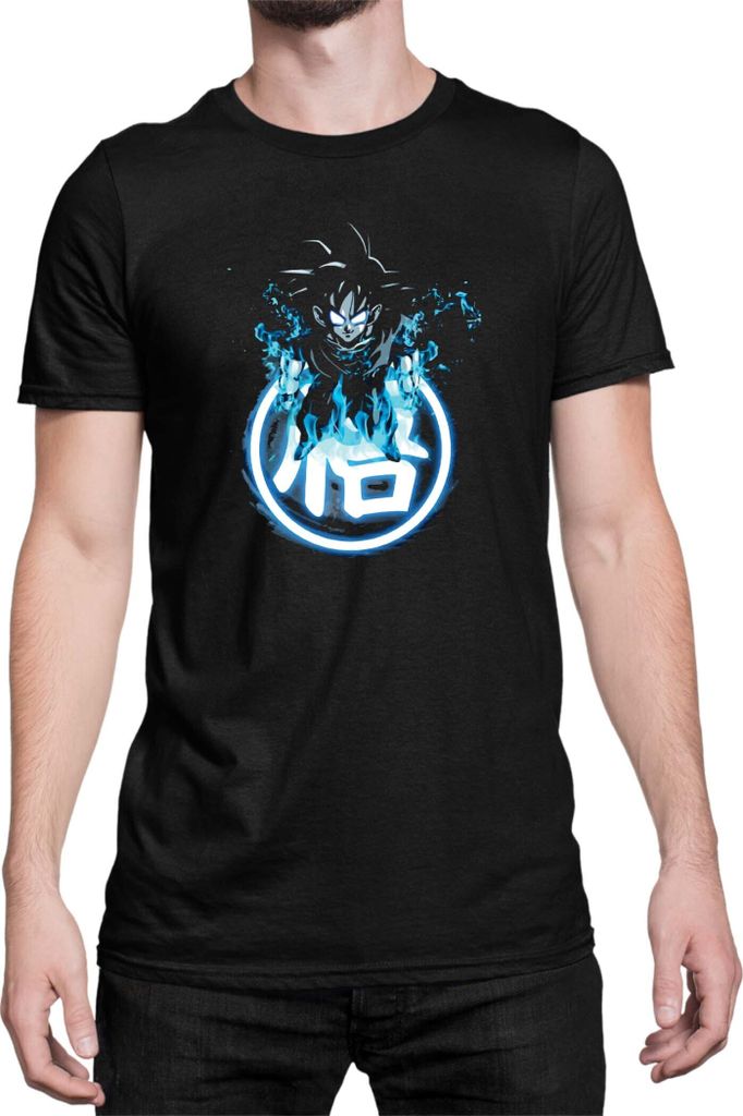 Herren T-Shirt Dragon Anime Manga Ball Z Goku 22, Man S / Schwarz